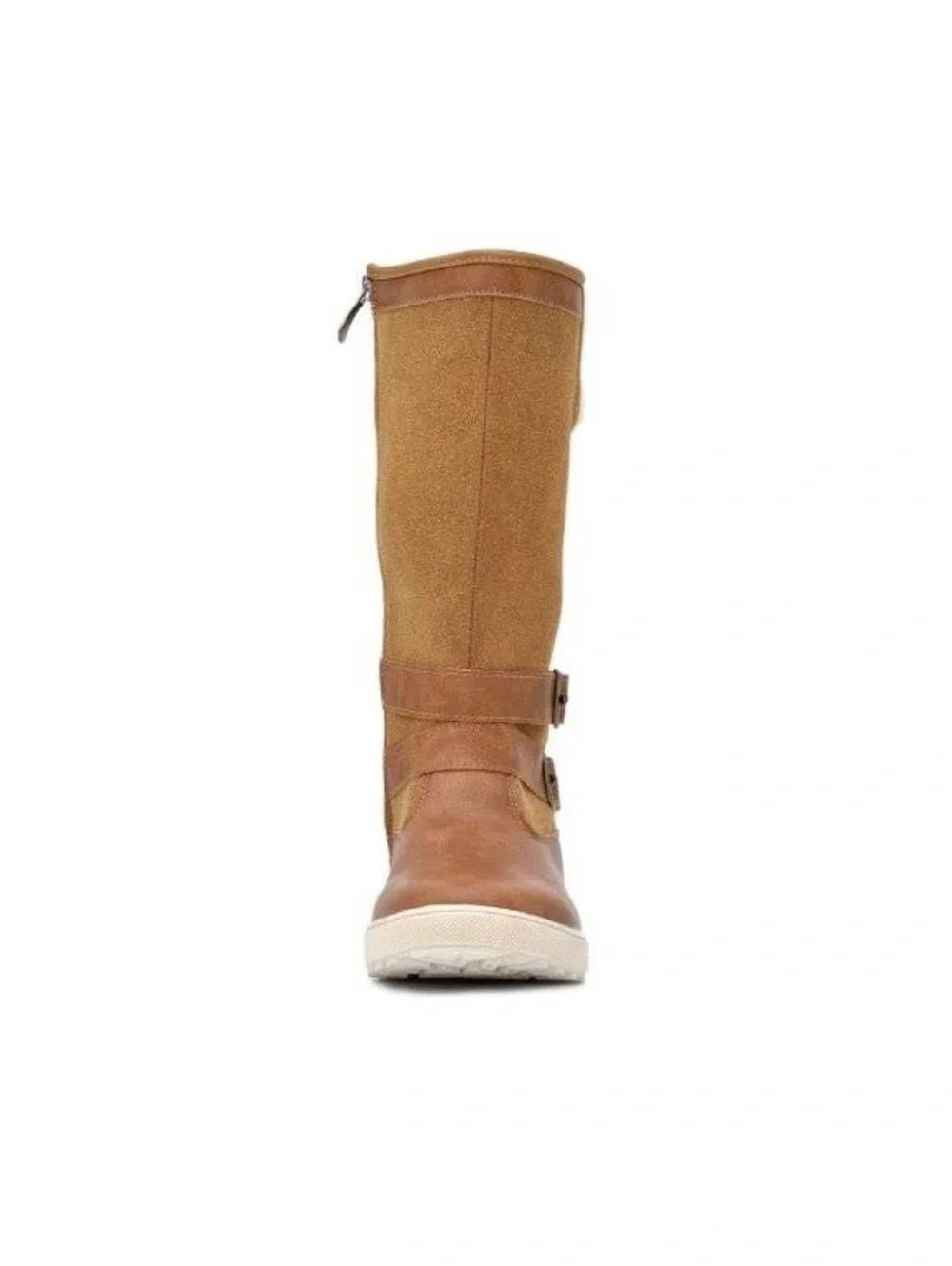 Superfit Winter Boots Womens 8 Brown Water Resistant Mid Calf Zip Side Madeline